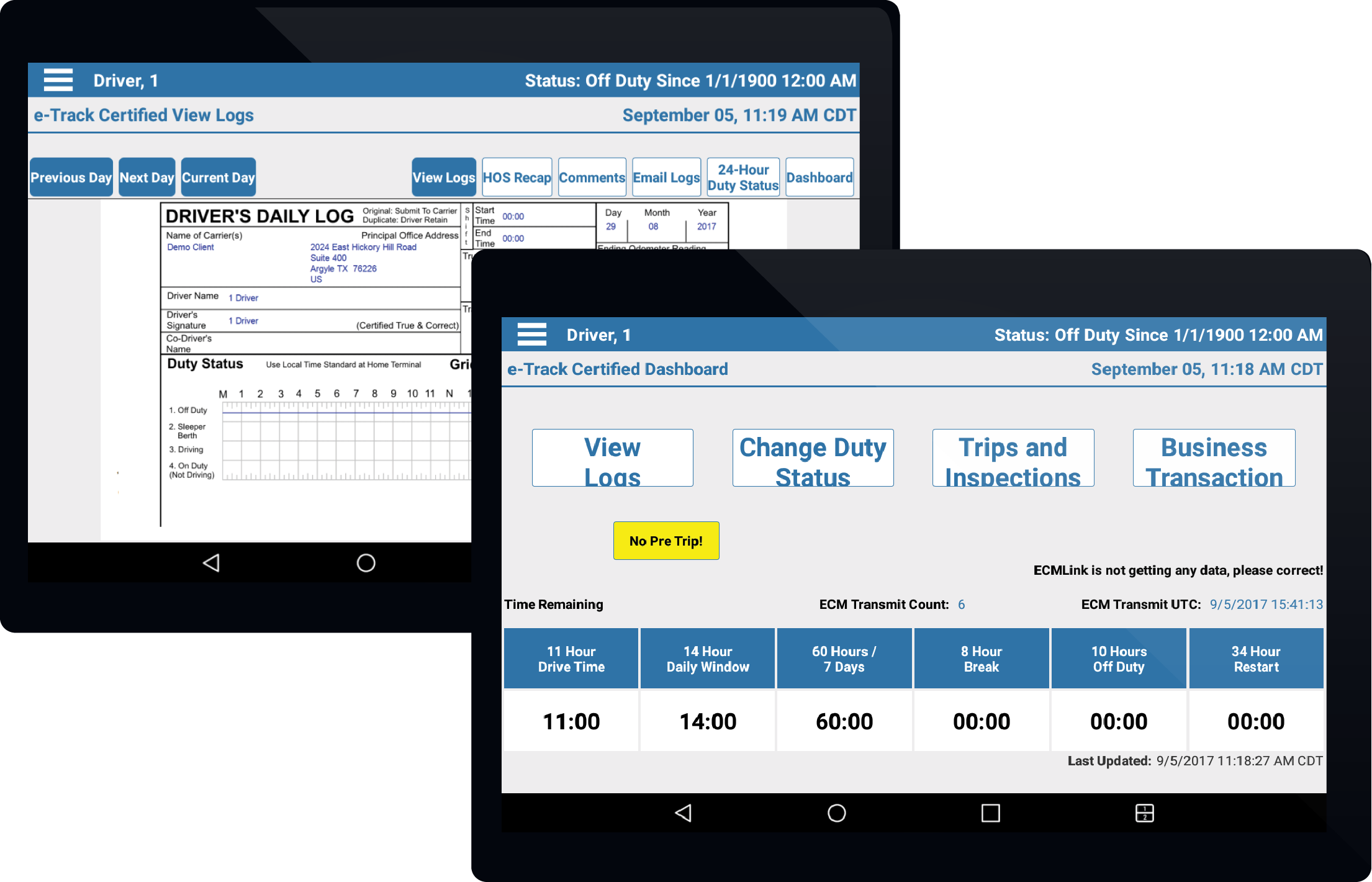 certified eld system, eld mandate