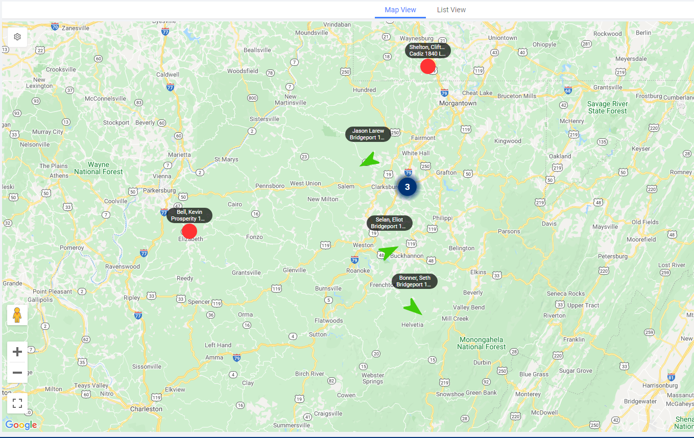 gps tracking software dashboard