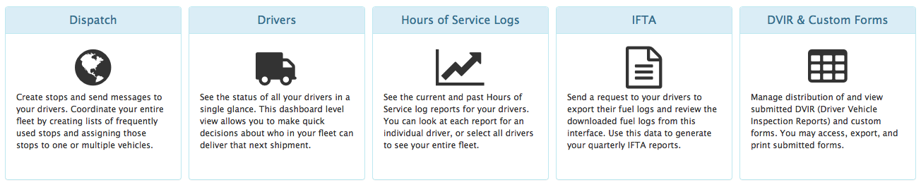 Fleet dispatching eld hos